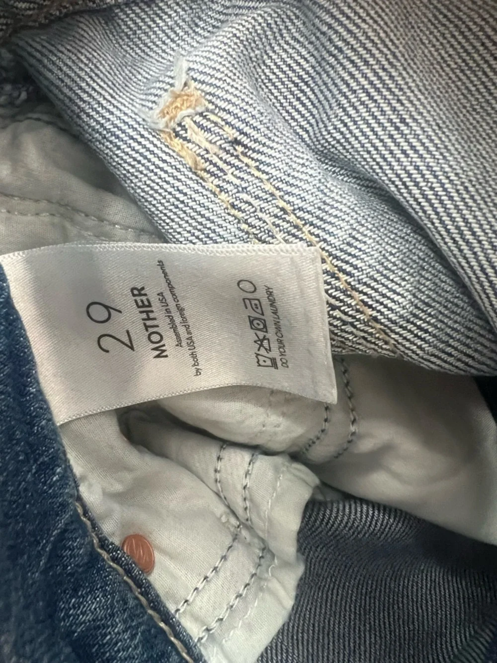 MOTHER Superior Denim Outsider Flood Jeans Field Trip 29 NWT - Picture 9 of 15